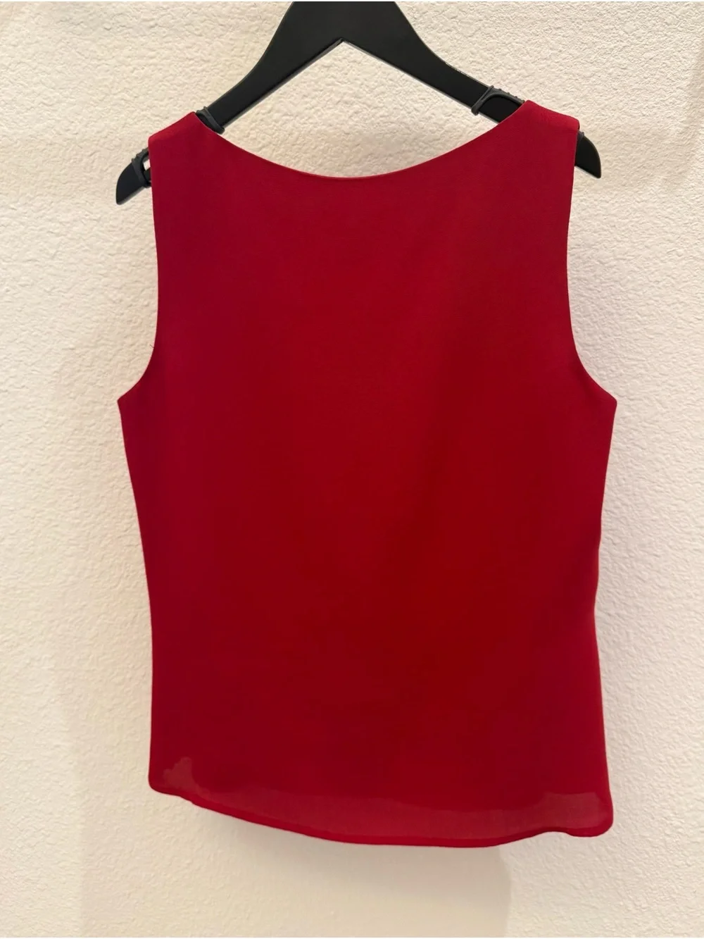 Alfani Red Sleeveless Embroidered Camisole